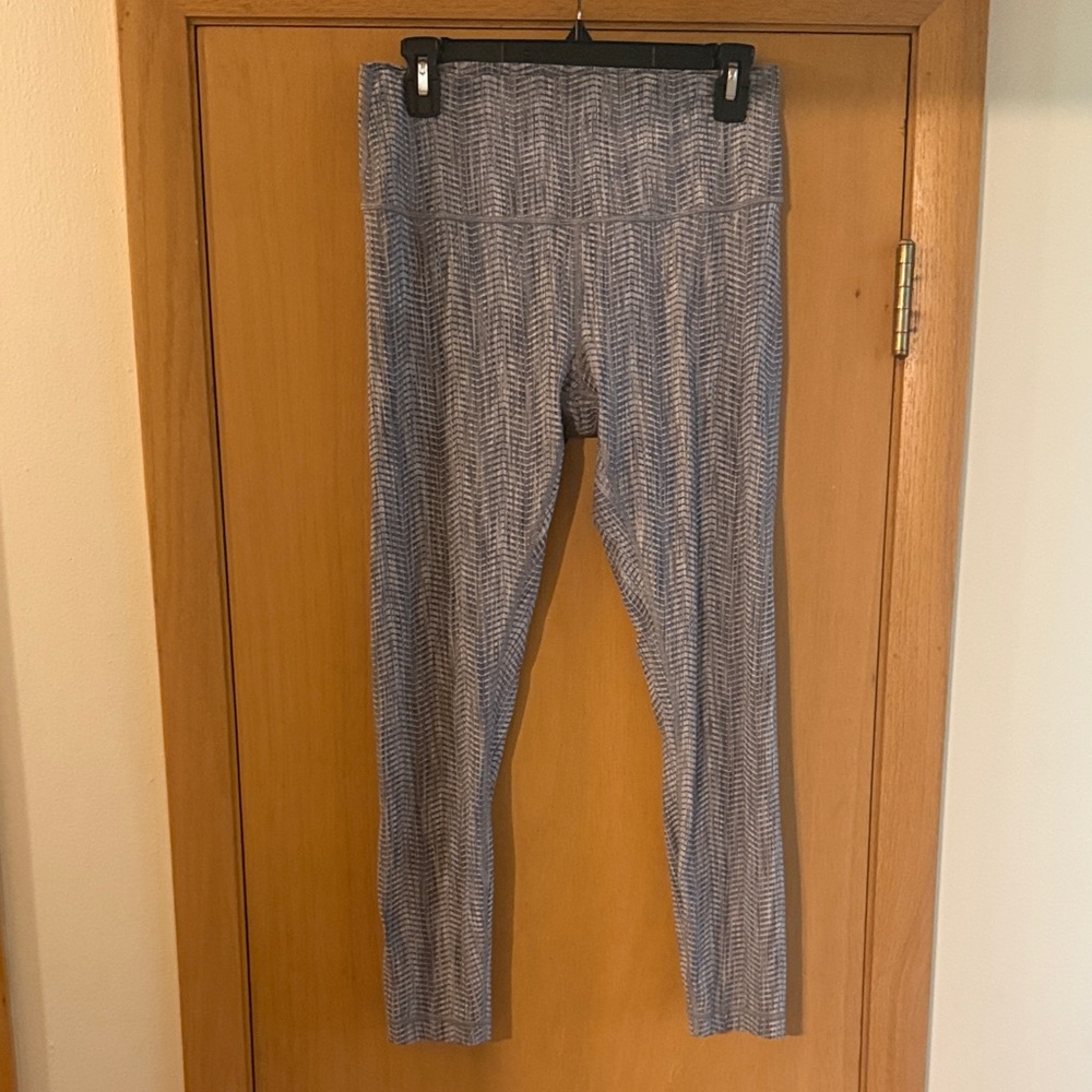 Lululemon Women’s Wunder Under HR 7/8 Tight Luxtreme Gray Soul Cycle Size 10